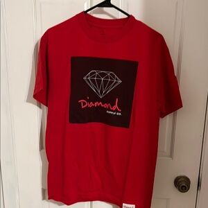 Diamond Supply Co. Red Graphic Tee
